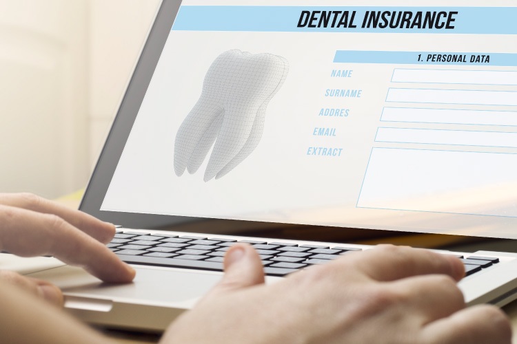 Photo of an insurance screen with dental insurance details reminding patients to use their benefits.