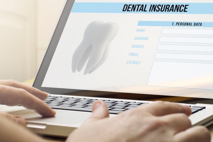 Photo of an insurance screen with dental insurance details reminding patients to use their benefits.
